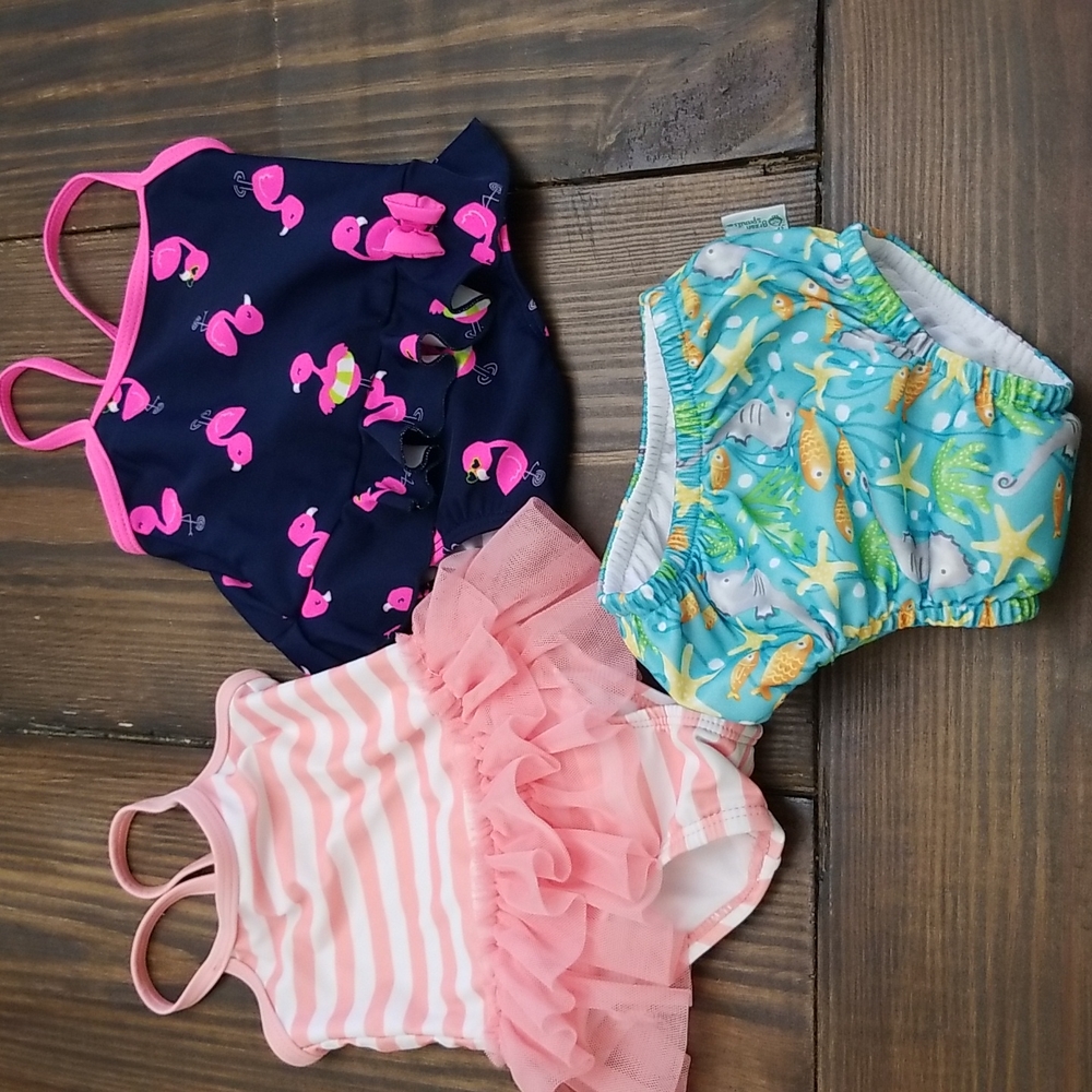 Baby Girl Swim Bundle 3-6 Months